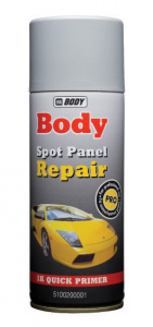 Грунт в аэрозоле Body 1К SPOT PANEL REPAIR для точечного ремонта, серый, 400мл, Просрок