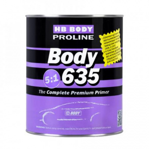 Грунт Body PROLINE 2K 635 5+1 серый 2,5л с отвердителем 635 0,5л