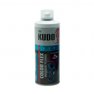 Жидкая резина Kudo в спрее 520мл, серебристая