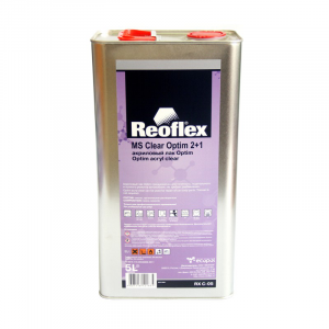 Лак Reoflex 2К МS Clear Optim 2+1 акриловый 5,0л, без отвердителя