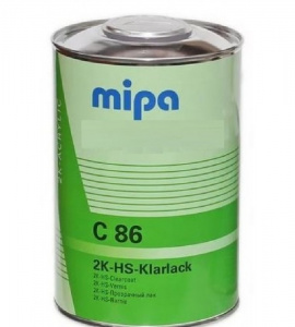 Лак Mipa C86 2K-HS 2+1 1л. + отвердитель HS86 0.5л