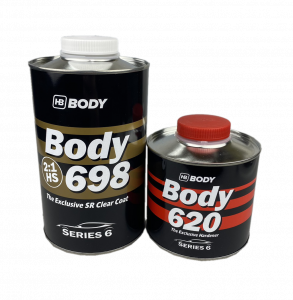 Лак Body PROLINE 698sr 2K HS 2+1 Clear coat 1л с отвердителем 620 0,5л