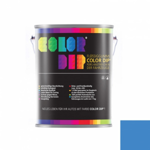 Жидкая резина ColorDip концентрат в банке 4л, синяя