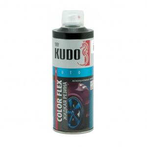 Жидкая резина Kudo в спрее 520мл, черная