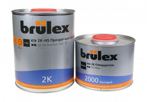 Лак Brulex 2К-НS Premium 1л с отвердител...