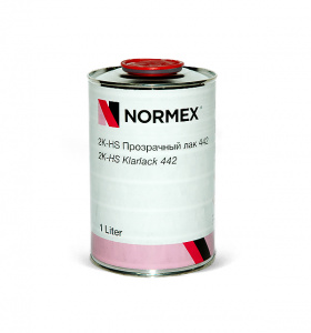 Лак Normex 2К-HS 442 прозрачный 1л, без отвердителя
