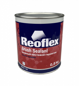 Герметик Reoflex Brush Sealant шовный под кисть, 0,8кг, черный